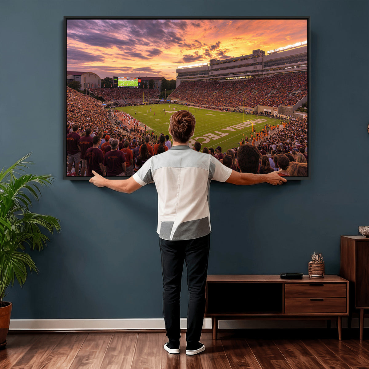 20221405-MGV-CV-36X24 - Stadium Wall Art Canvas Print