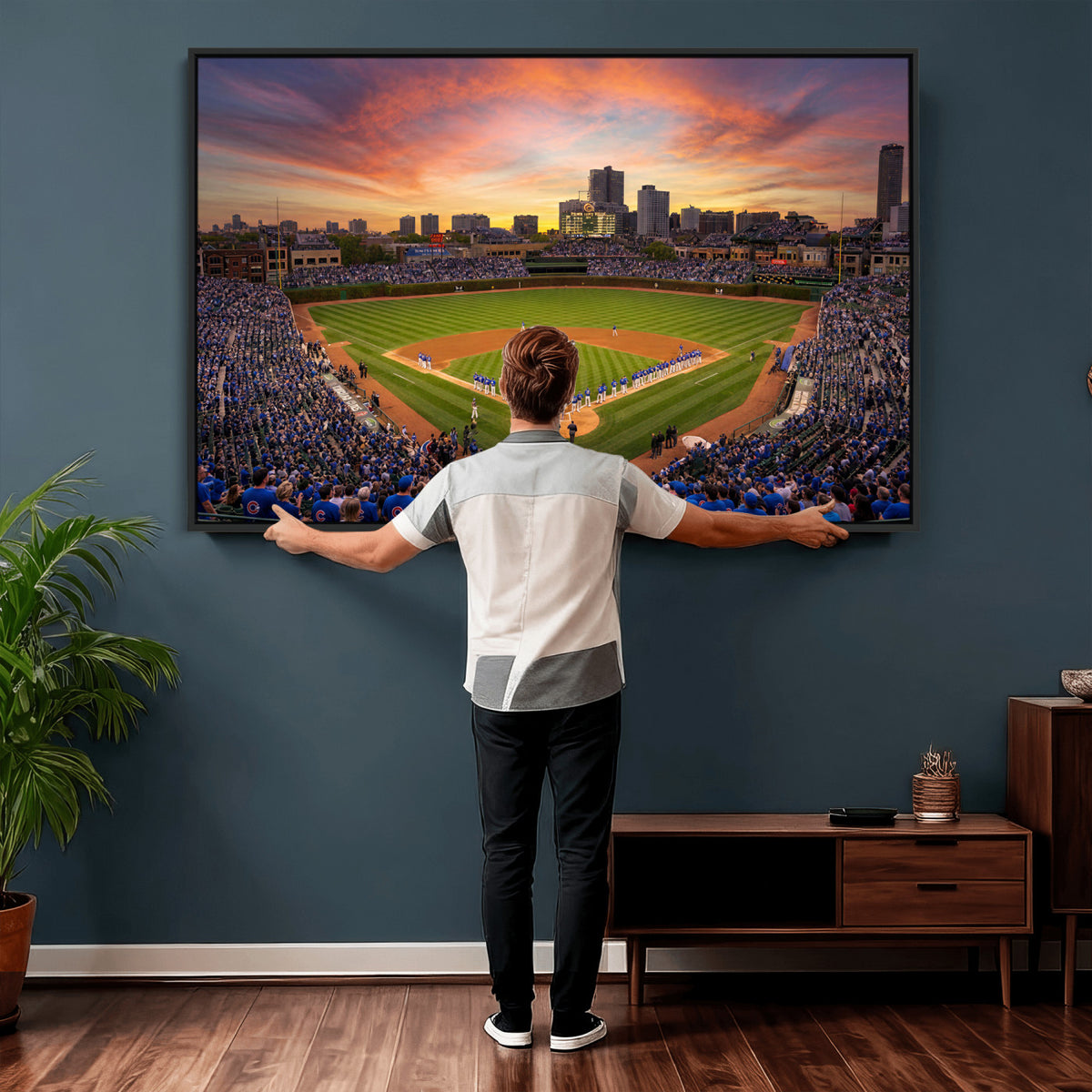 42812246-MGV-CV-36X24 - Stadium Wall Art Canvas Print