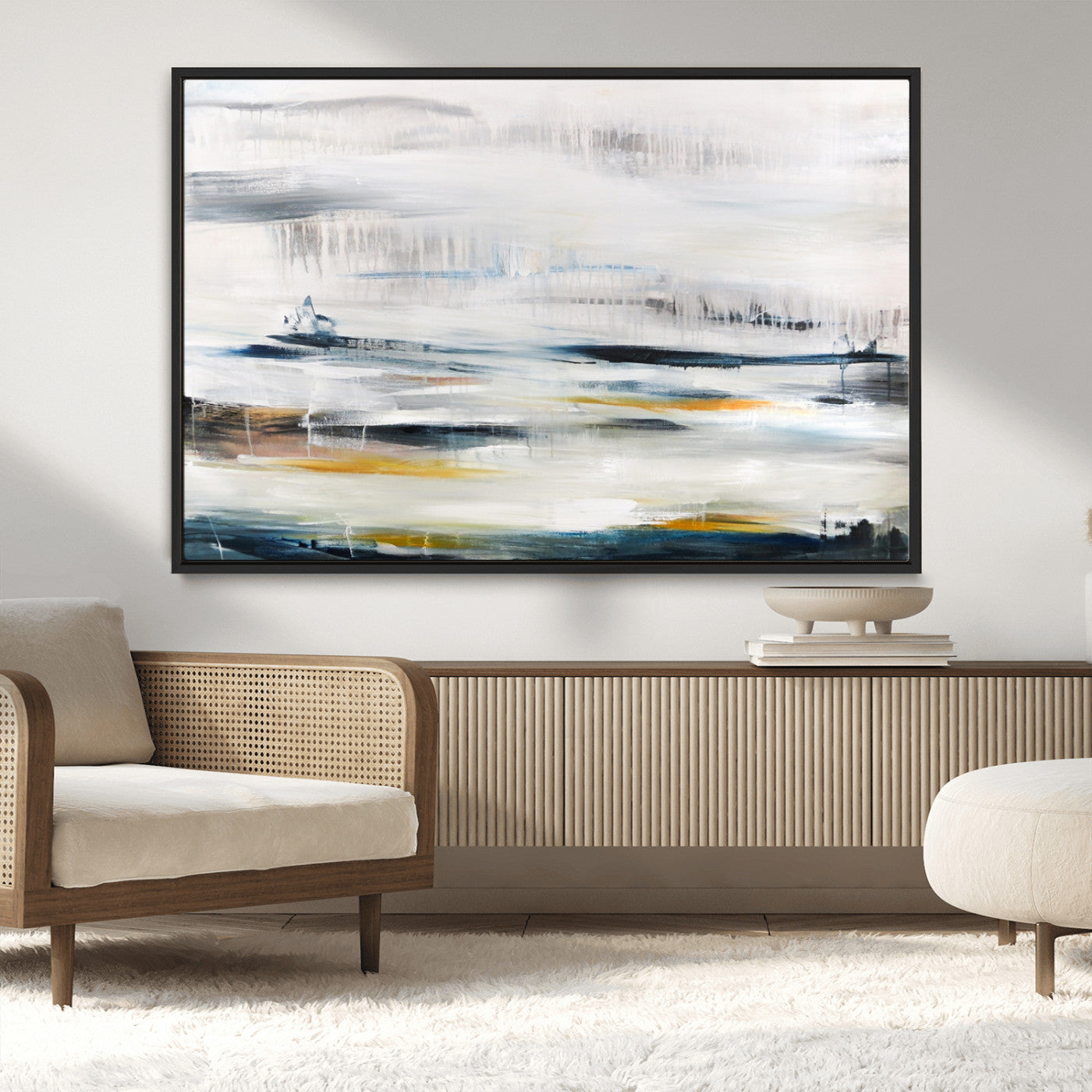 74932-MGV-CV-36X24-Soft Color Abstract Canvas Print