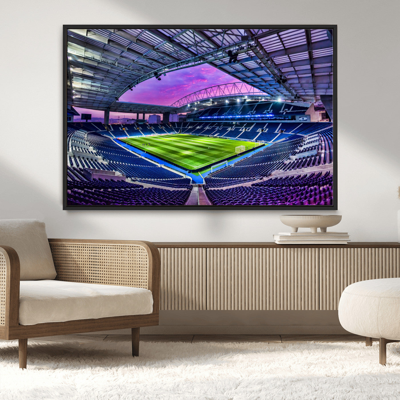 10851-MGV-CV-36X24-FC Porto Soccer Team Print Canvas- Dragon Stadium Wall Art Canvas Print