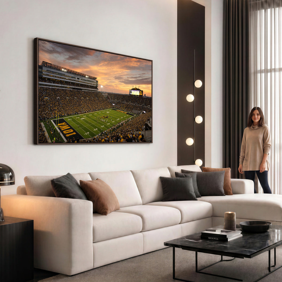 84993181-MGV-CV-36X24 - Stadium Wall Art Canvas Print