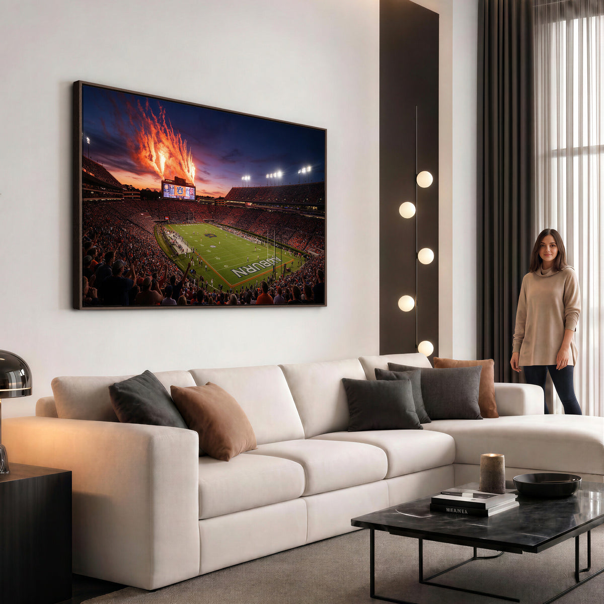 30686080-MGV-CV-36X24 - Stadium Wall Art Canvas Print
