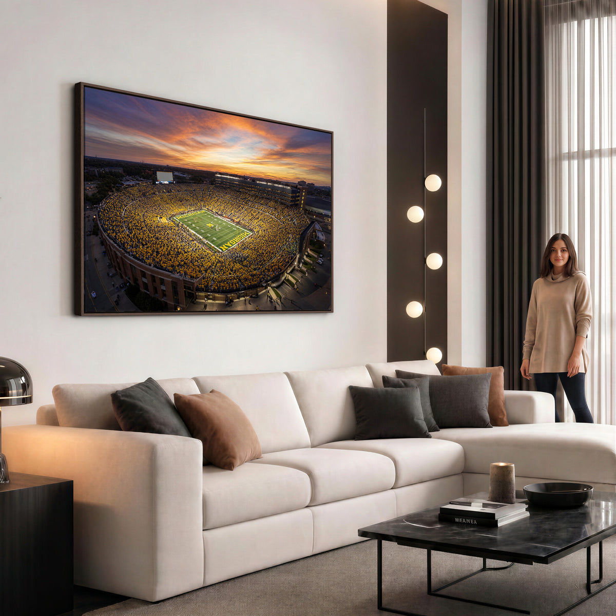 64902586-MGV-CV-36X24 - Stadium Wall Art Canvas Print