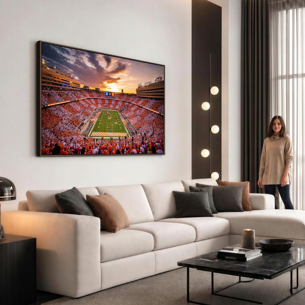 68184875-MGV-CV-36X24 - Stadium Wall Art Canvas Print