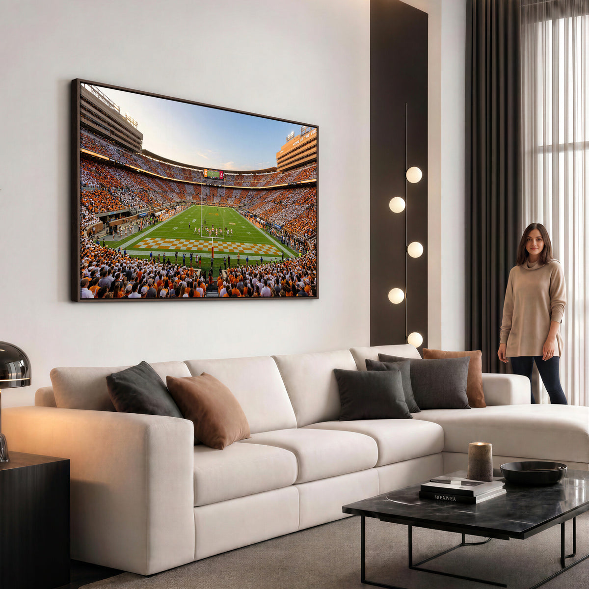 74509135-MGV-CV-36X24 - Stadium Wall Art Canvas Print