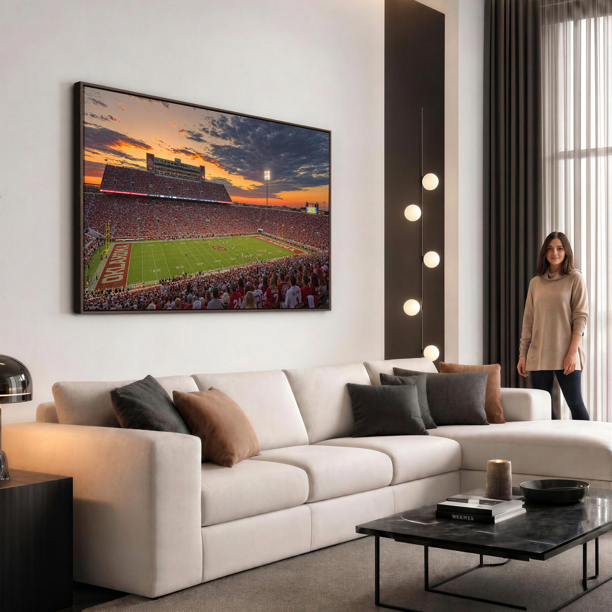 75444407-MGV-CV-36X24 - Stadium Wall Art Canvas Print
