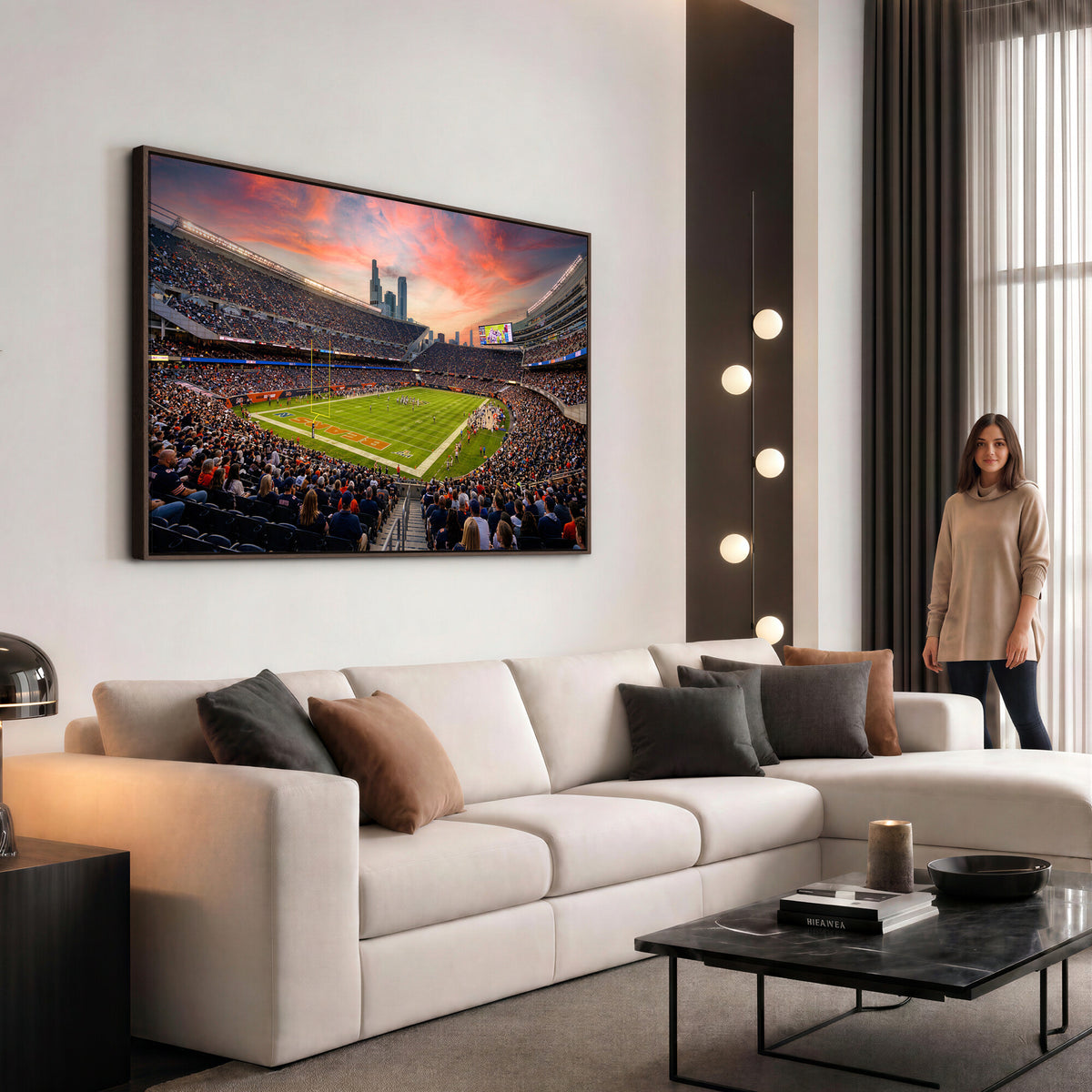 15295996-MGV-CV-36X24 - Stadium Wall Art Canvas Print