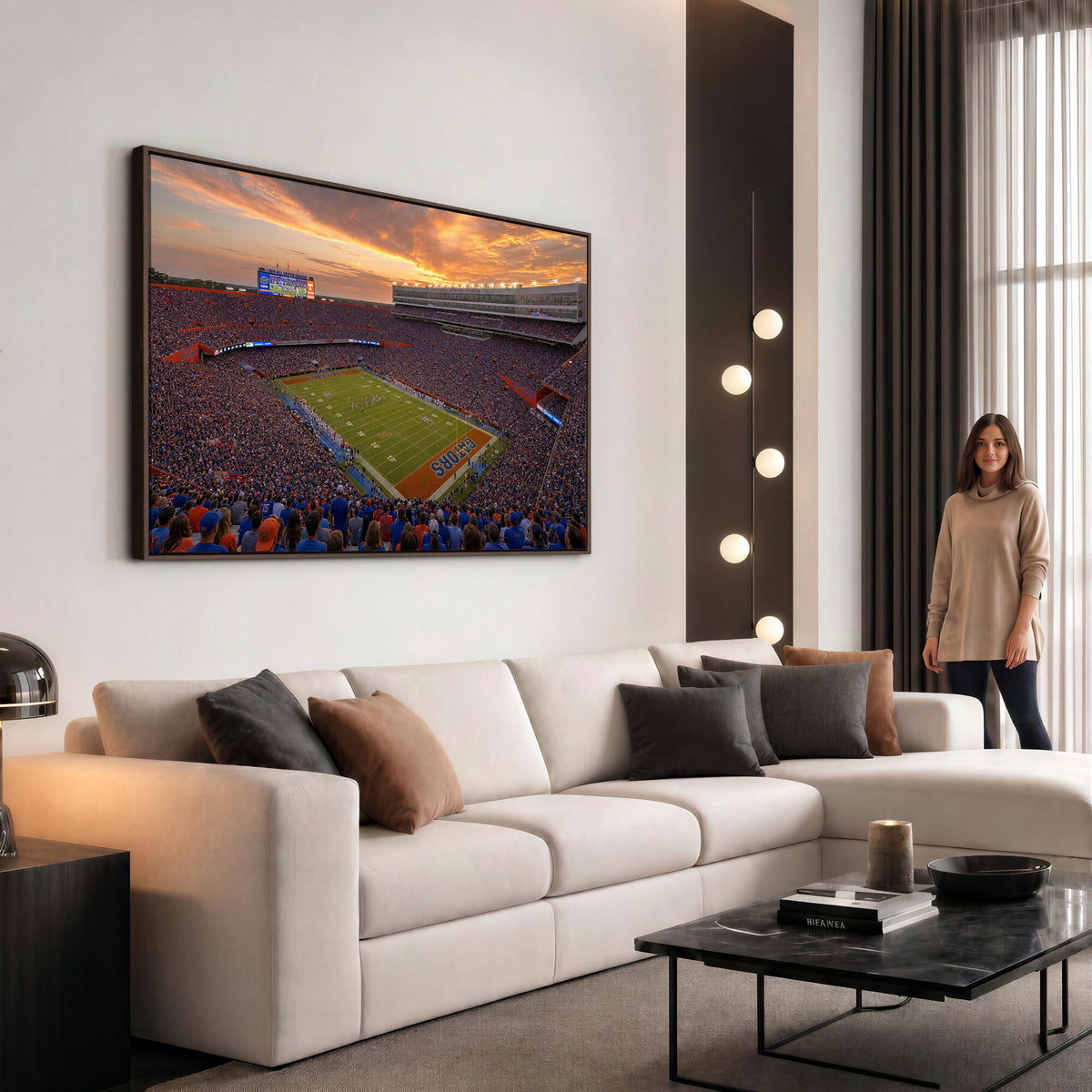 48009171-MGV-CV-36X24 - Stadium Wall Art Canvas Print