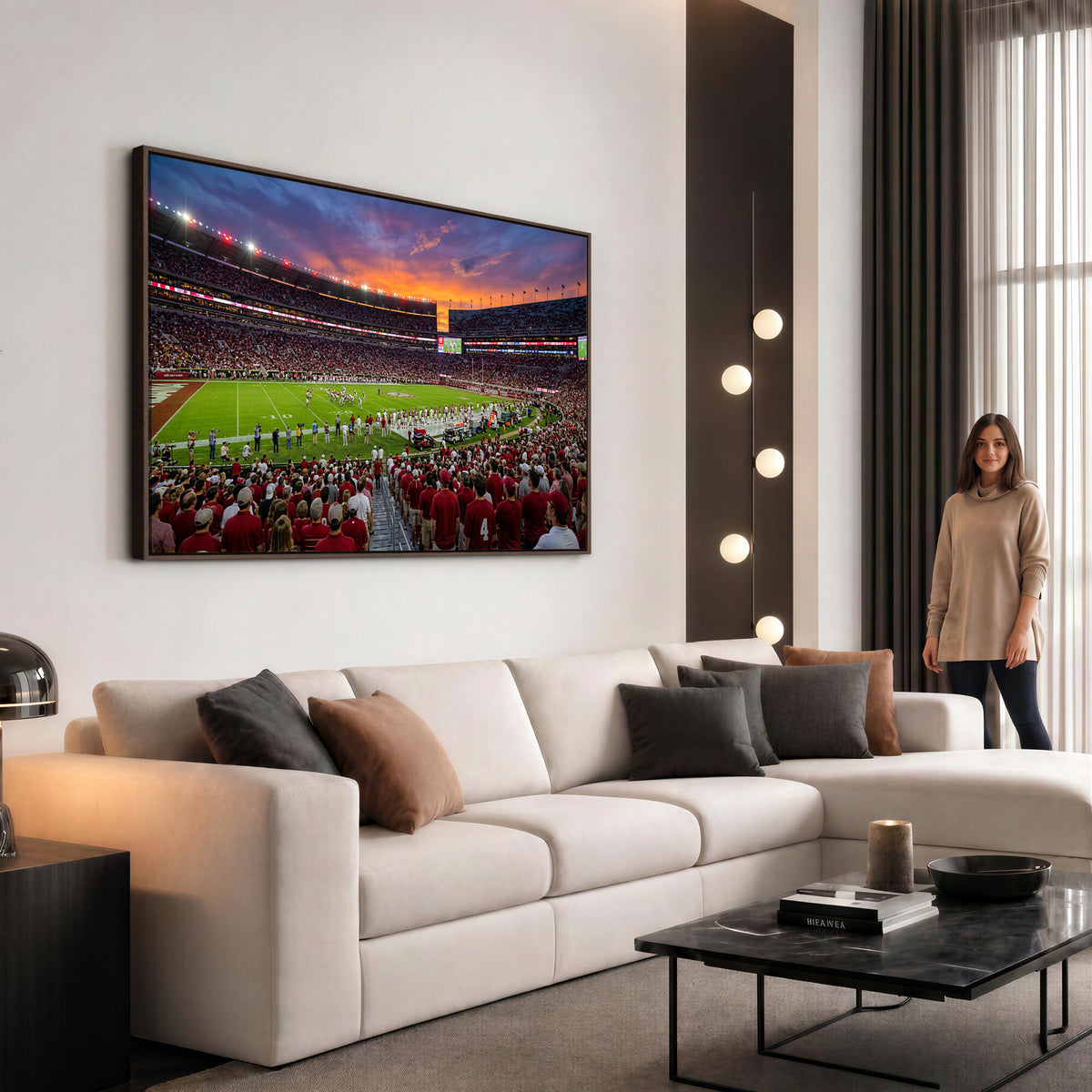 47822048-MGV-CV-36X24 - Stadium Wall Art Canvas Print