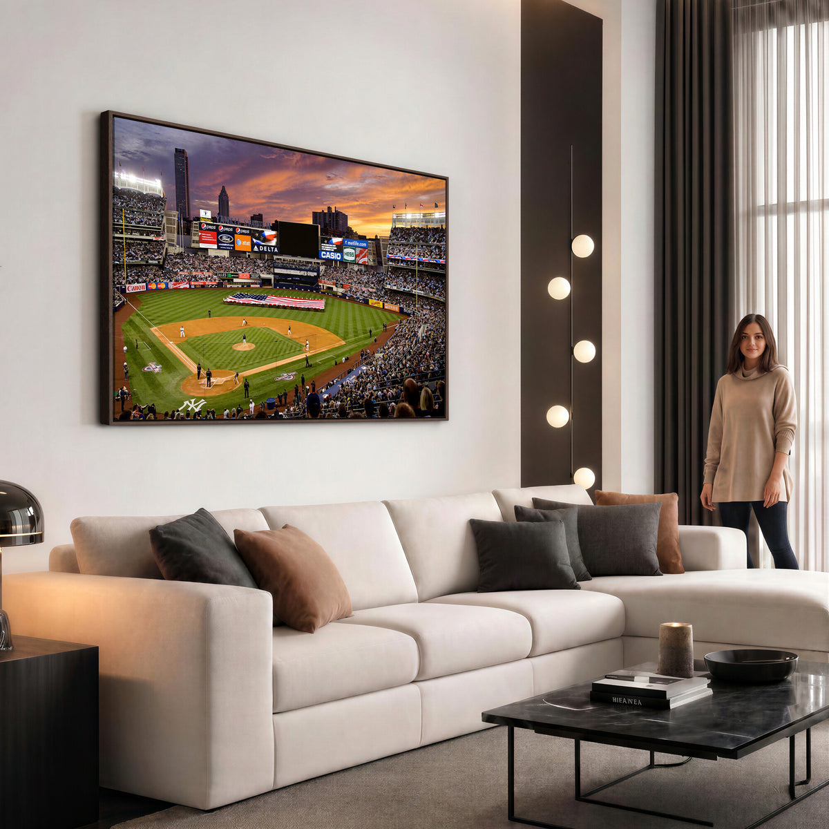 39000124-MGV-CV-36X24 - Stadium Wall Art Canvas Print
