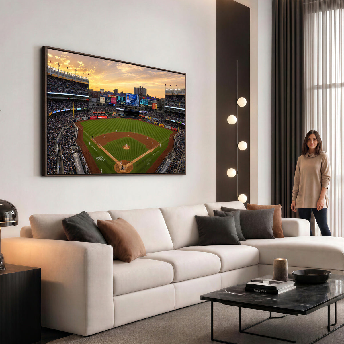 17396699-MGV-CV-36X24 - Stadium Wall Art Canvas Print