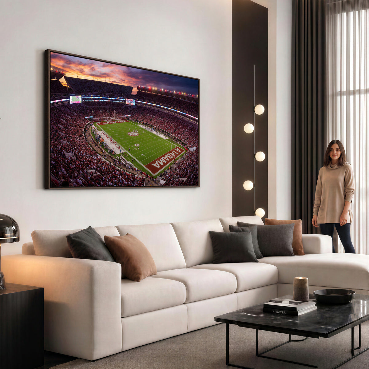 59537492-MGV-CV-36X24 - Stadium Wall Art Canvas Print