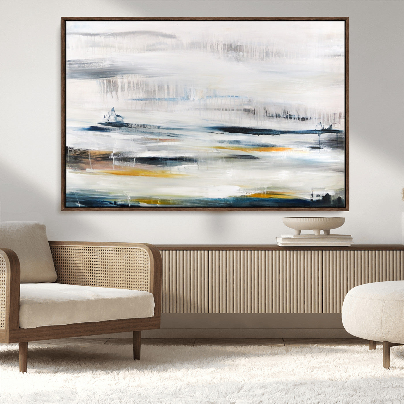 74932-MGV-CV-36X24-Soft Color Abstract Canvas Print
