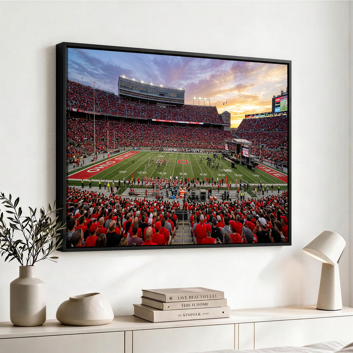23196993-MGV-CV-36X24 - Stadium Wall Art Canvas Print