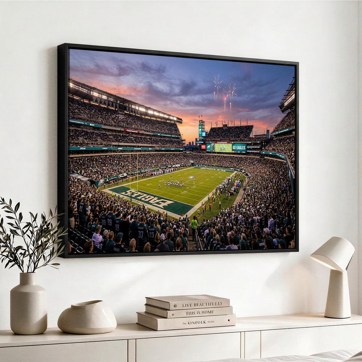 15549432-MGV-CV-36X24 - Stadium Wall Art Canvas Print