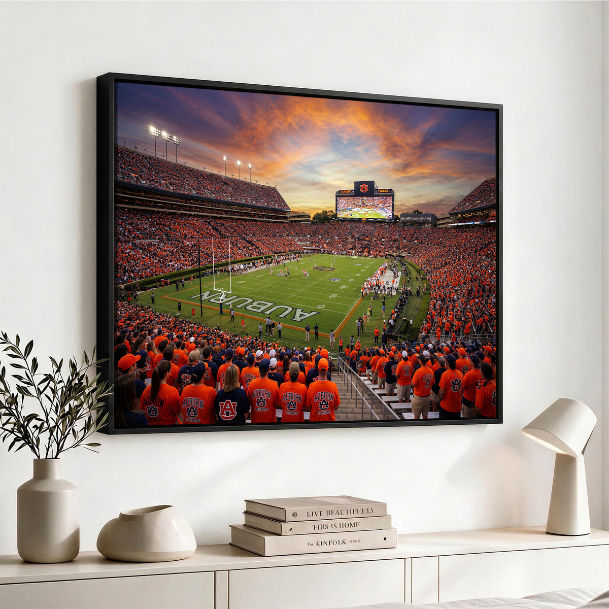 46347891-MGV-CV-36X24 - Stadium Wall Art Canvas Print