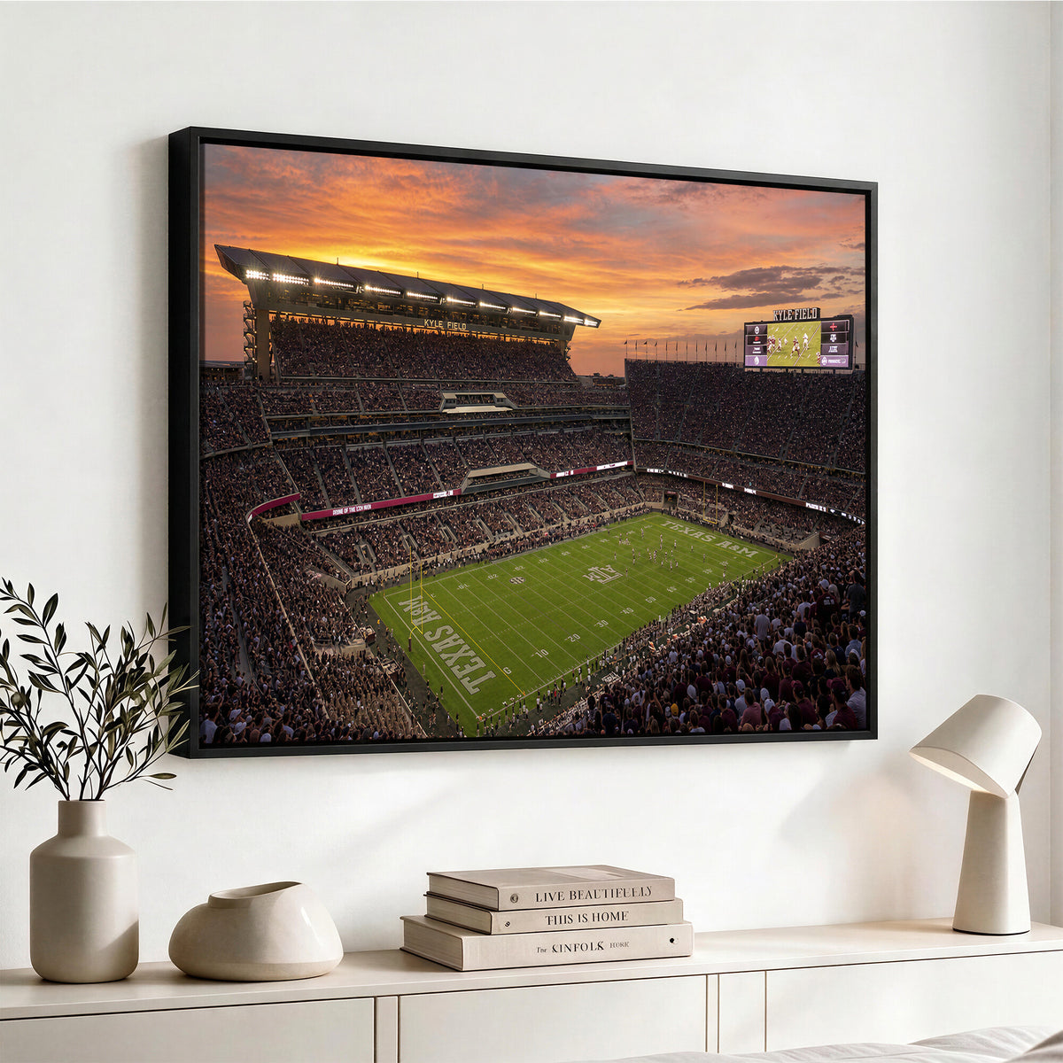 77401853-MGV-CV-36X24 - Stadium Wall Art Canvas Print