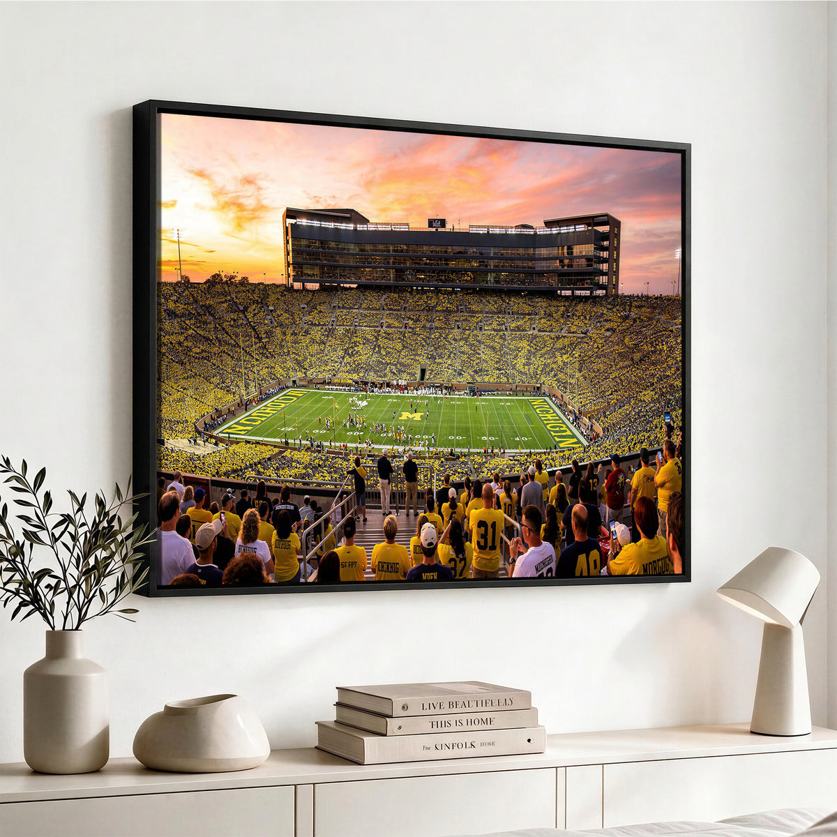 27265223-MGV-CV-36X24 - Stadium Wall Art Canvas Print