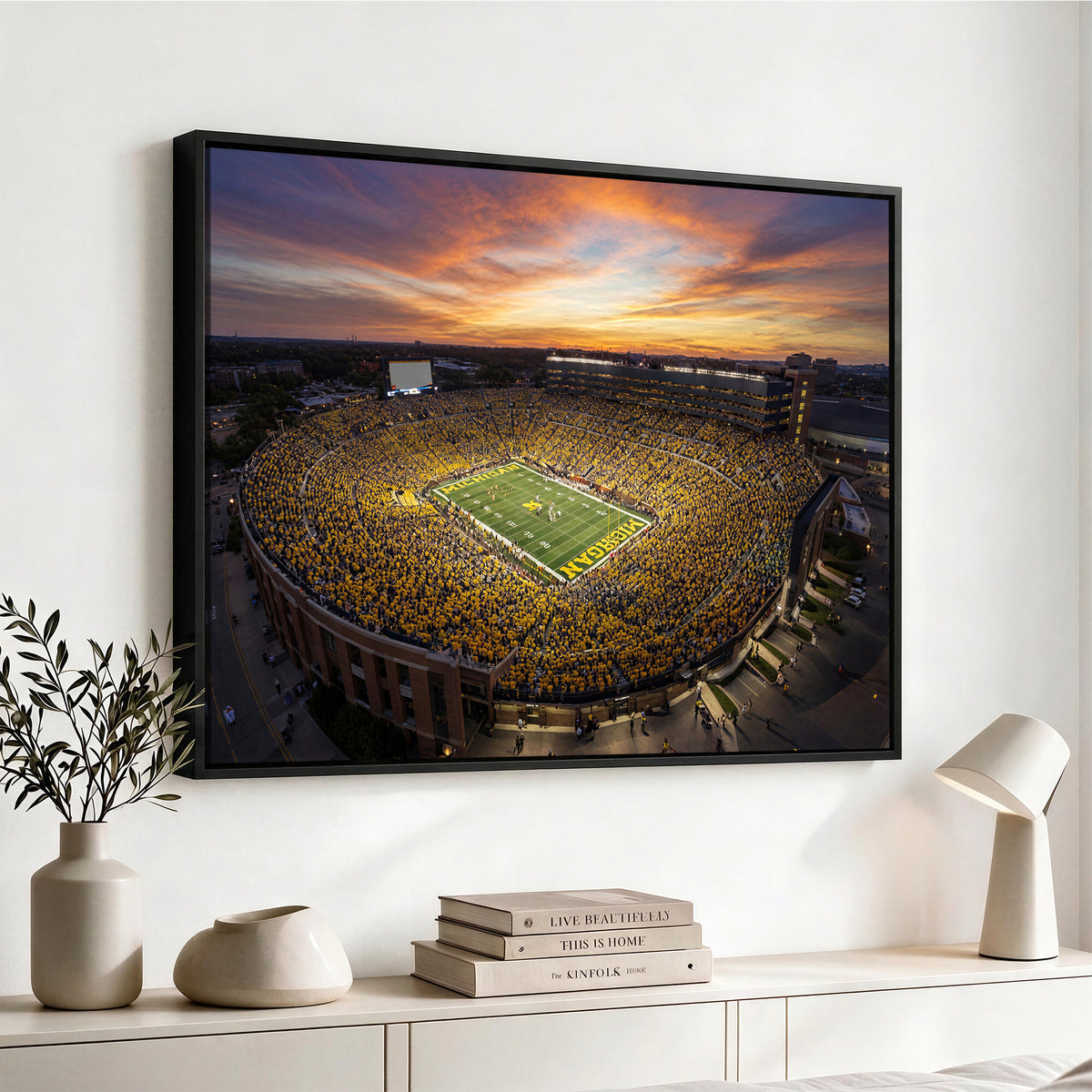 64902586-MGV-CV-36X24 - Stadium Wall Art Canvas Print