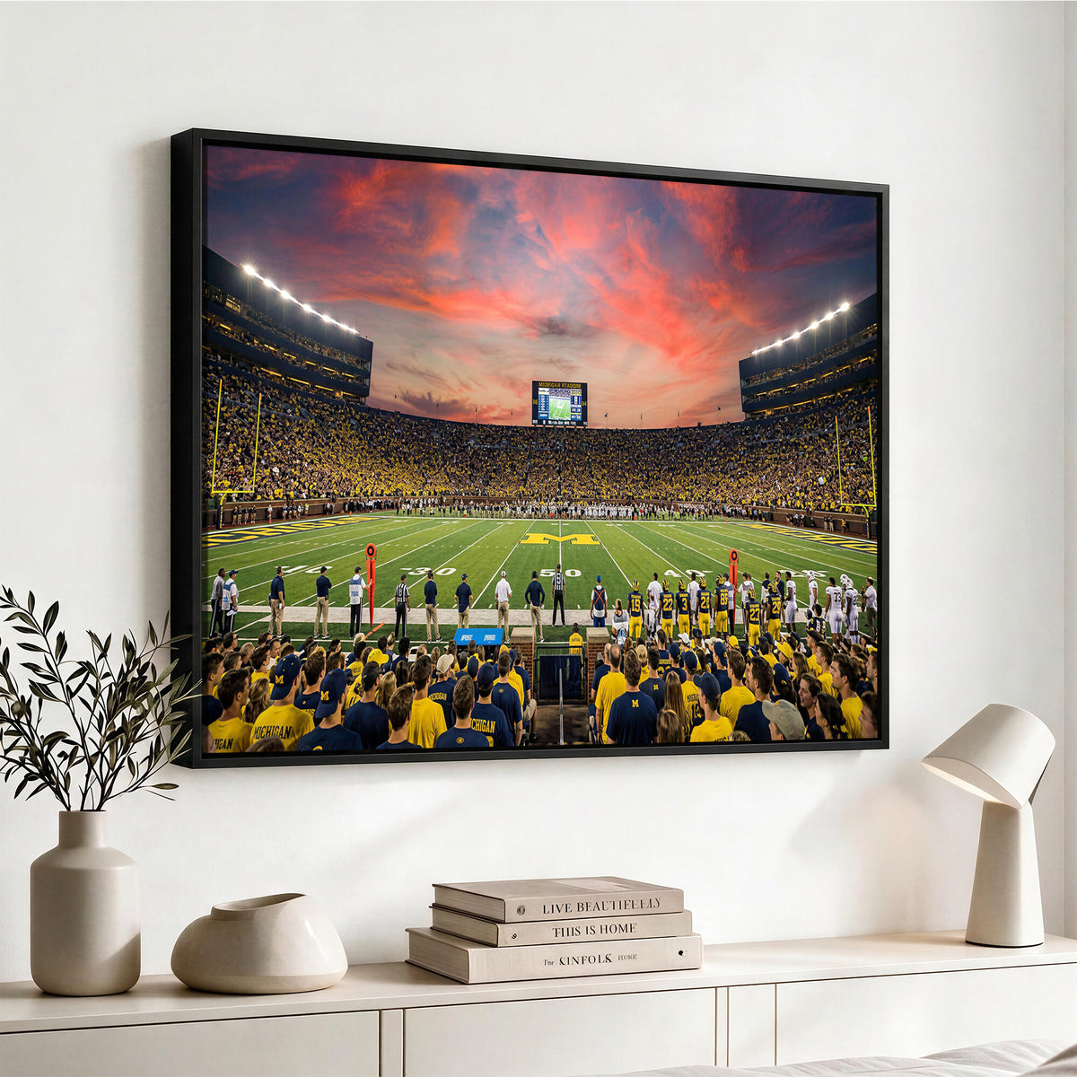 47185949-MGV-CV-36X24 - Stadium Wall Art Canvas Print