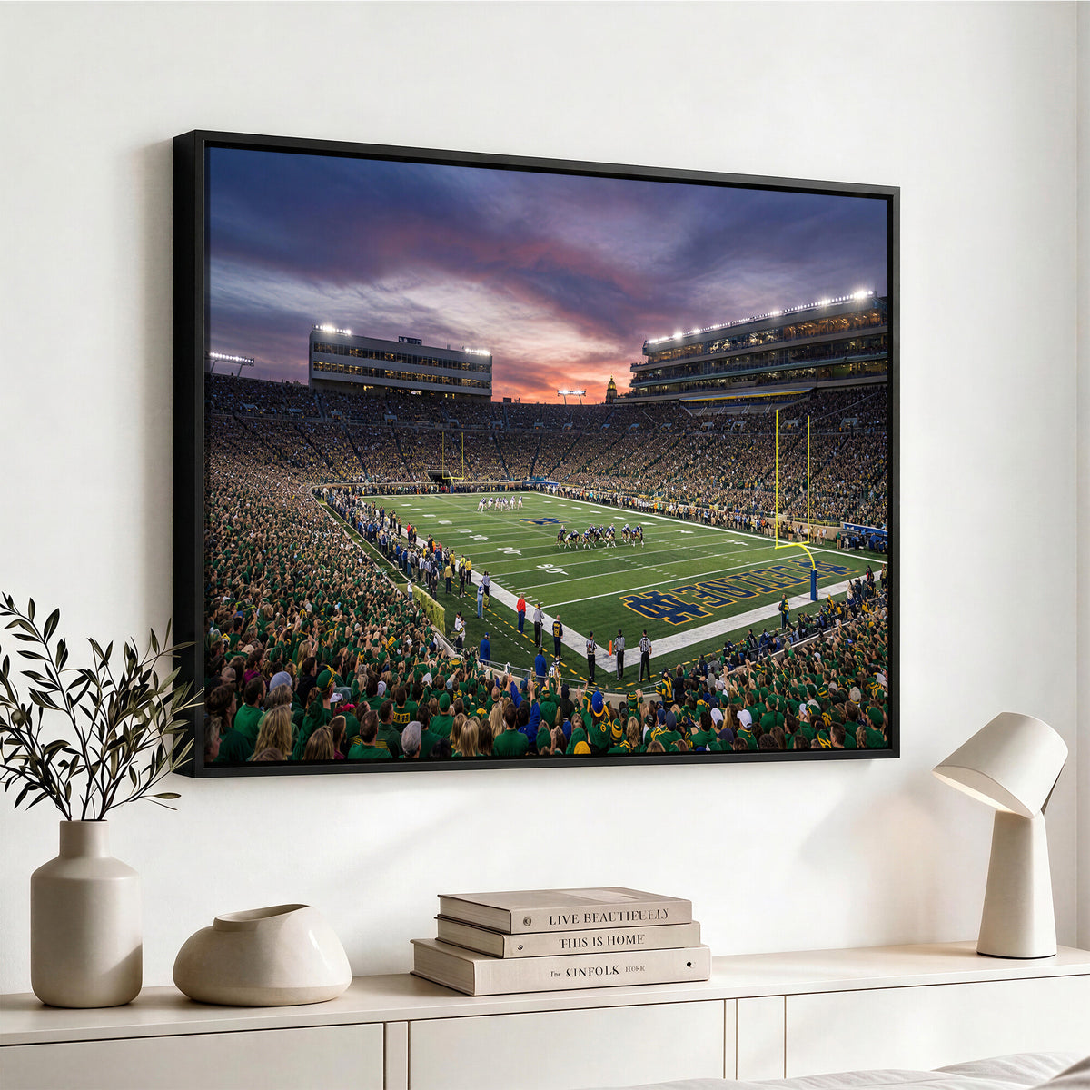 34836892-MGV-CV-36X24 - Stadium Wall Art Canvas Print