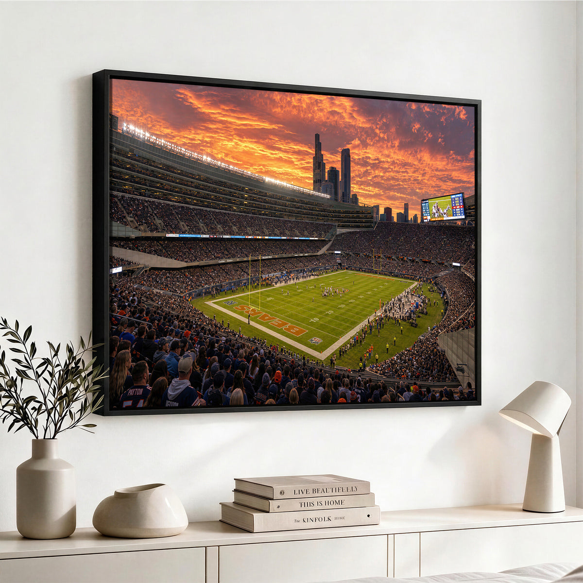 25159364-MGV-CV-36X24 - Stadium Wall Art Canvas Print