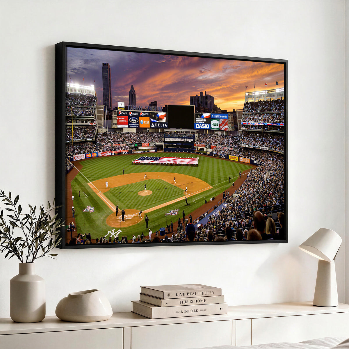 39000124-MGV-CV-36X24 - Stadium Wall Art Canvas Print