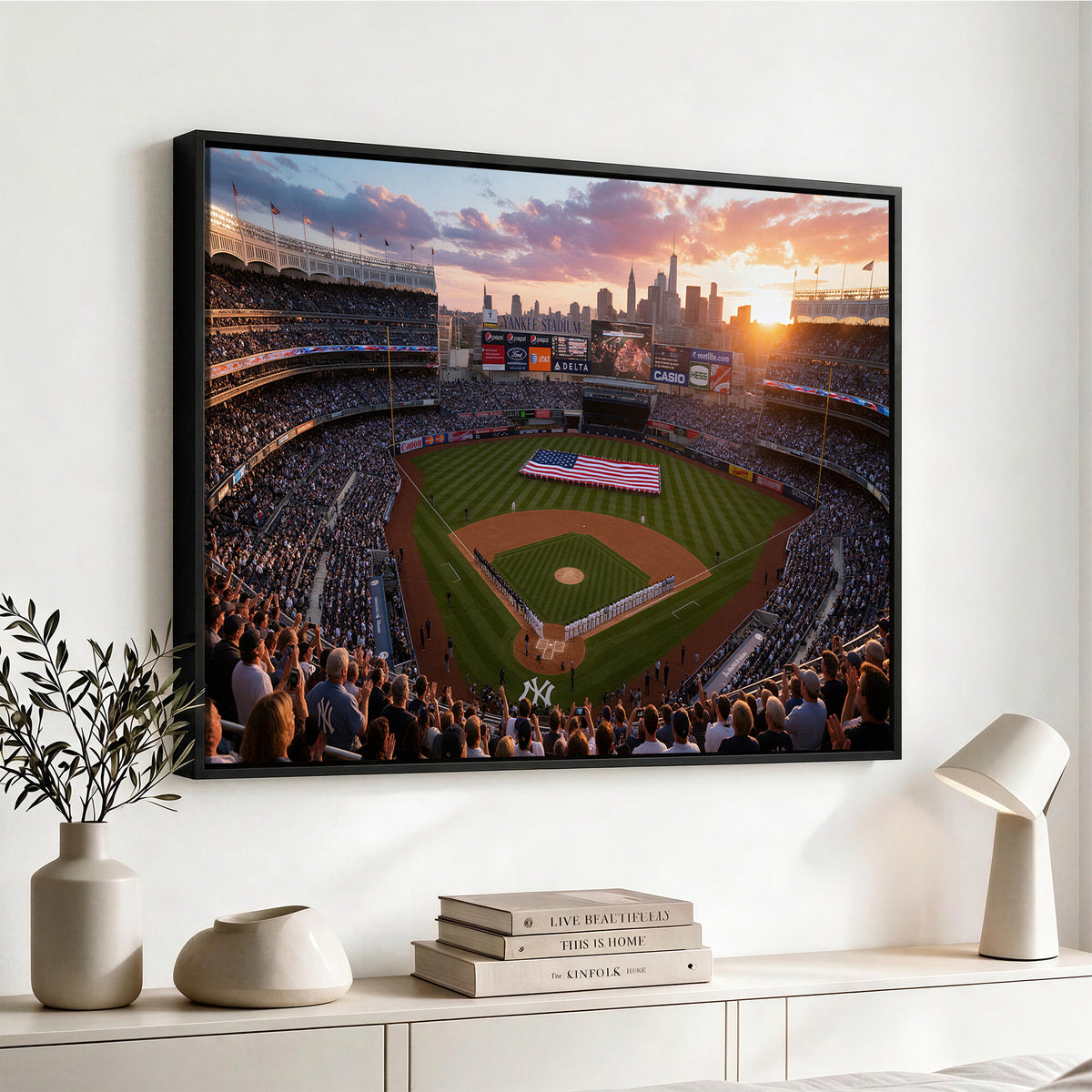 43632742-MGV-CV-36X24 - Stadium Wall Art Canvas Print