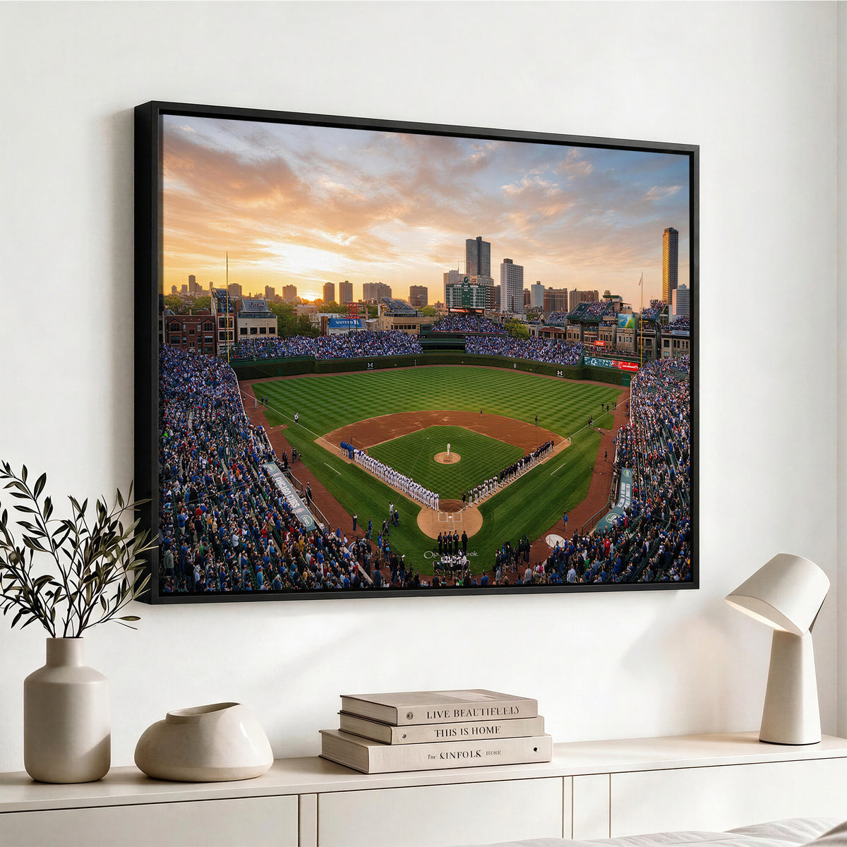 76885212-MGV-CV-36X24 - Stadium Wall Art Canvas Print