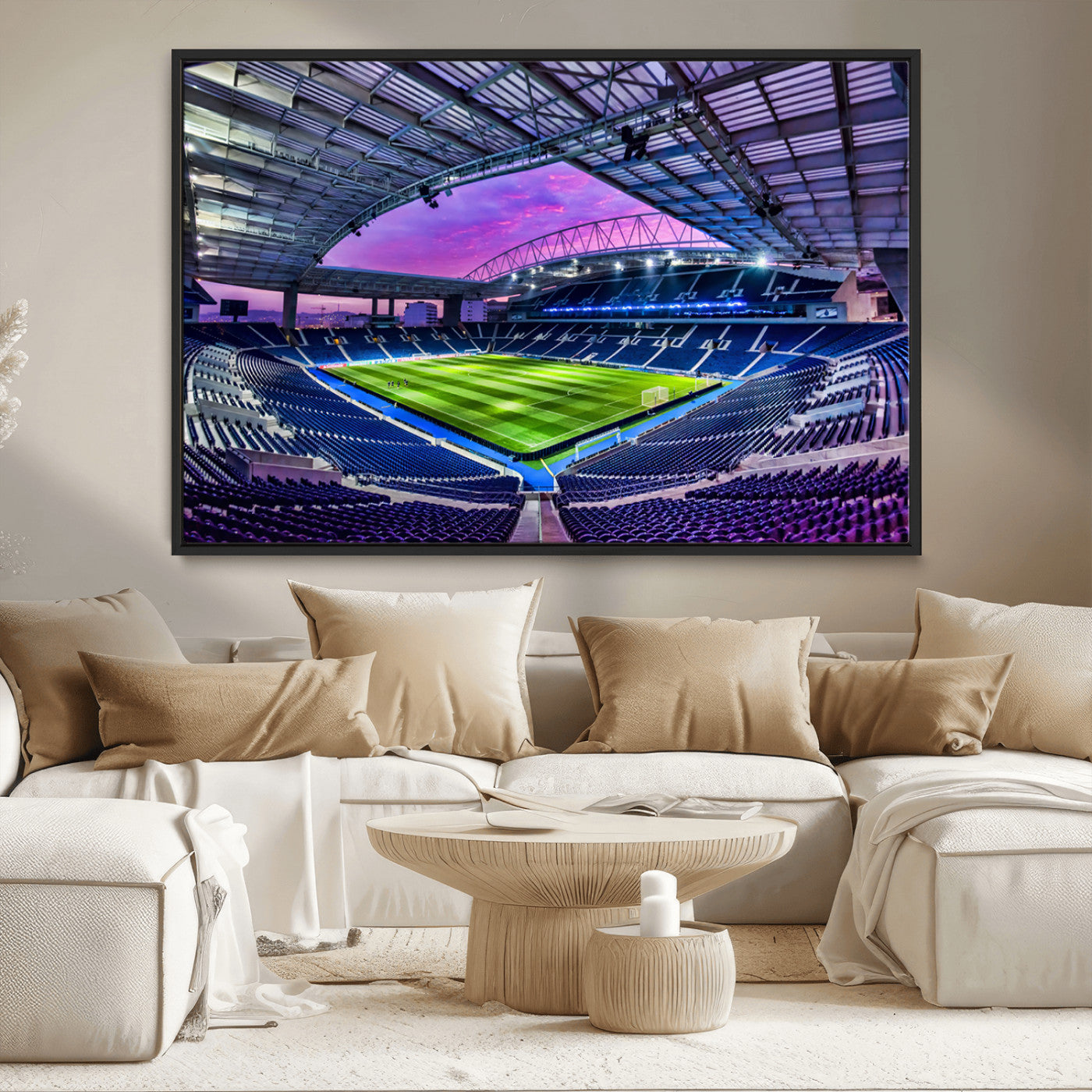 10851-MGV-CV-36X24-FC Porto Soccer Team Print Canvas- Dragon Stadium Wall Art Canvas Print
