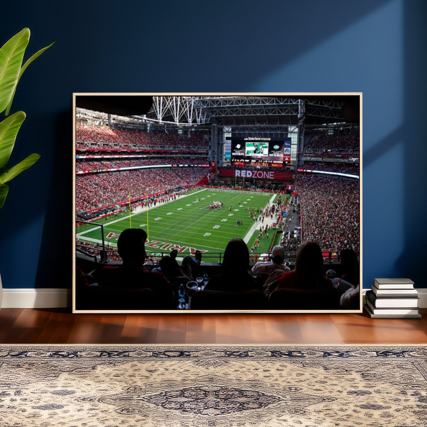 84196298-MGV-CV-36X24 - State Farm Stadium Canvas Wall Art, Arizona Cardinals Football Stadium Print, Glendale NFL Arena Photography Artwork