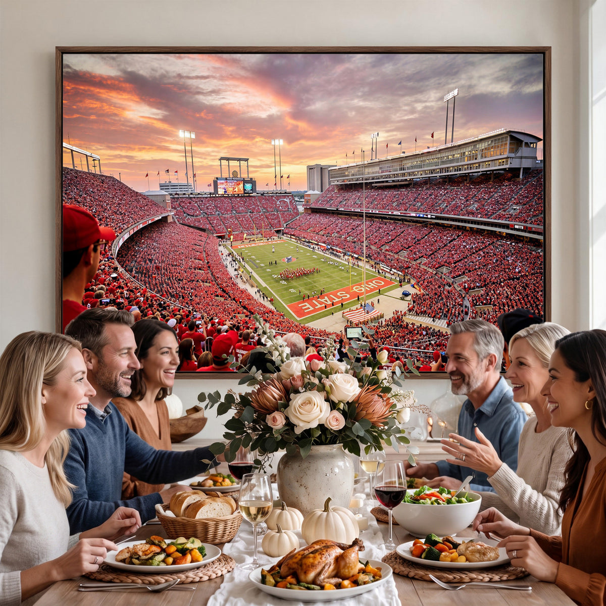 94754966-MGV-CV-36X24 - Stadium Wall Art Canvas Print