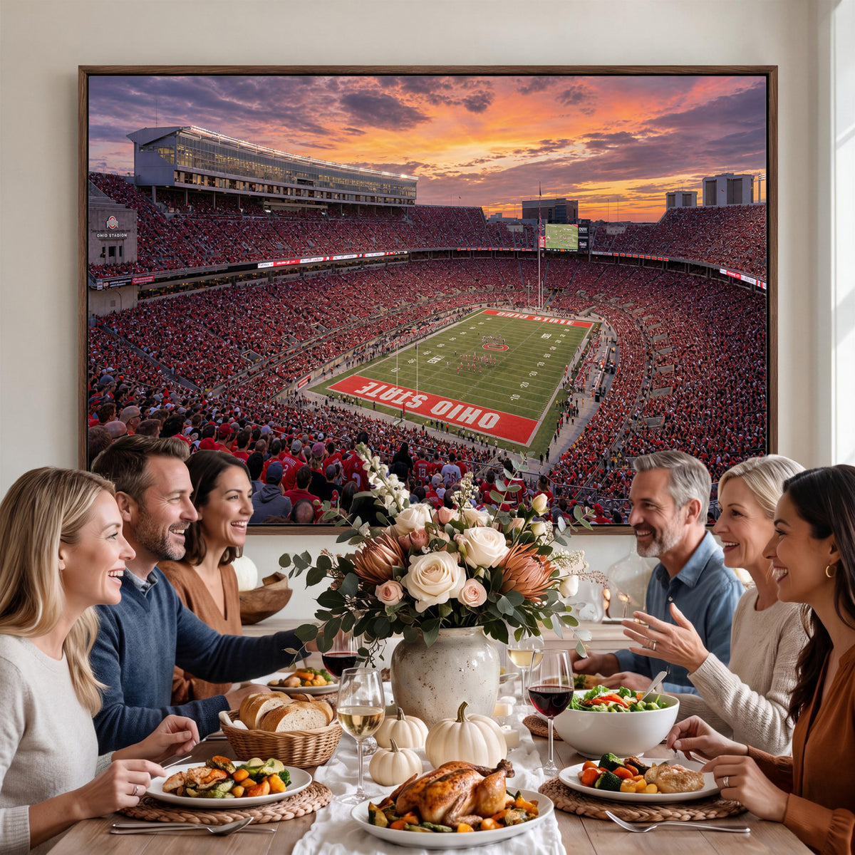 95137596-MGV-CV-36X24 - Stadium Wall Art Canvas Print