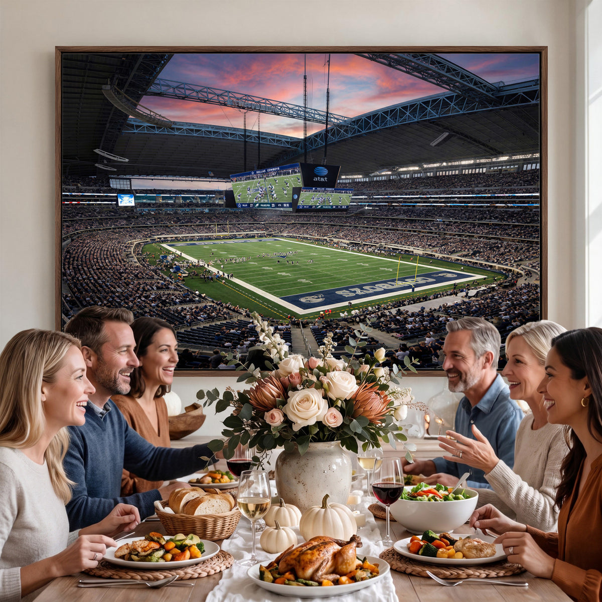 11530179-MGV-CV-36X24 - Stadium Wall Art Canvas Print