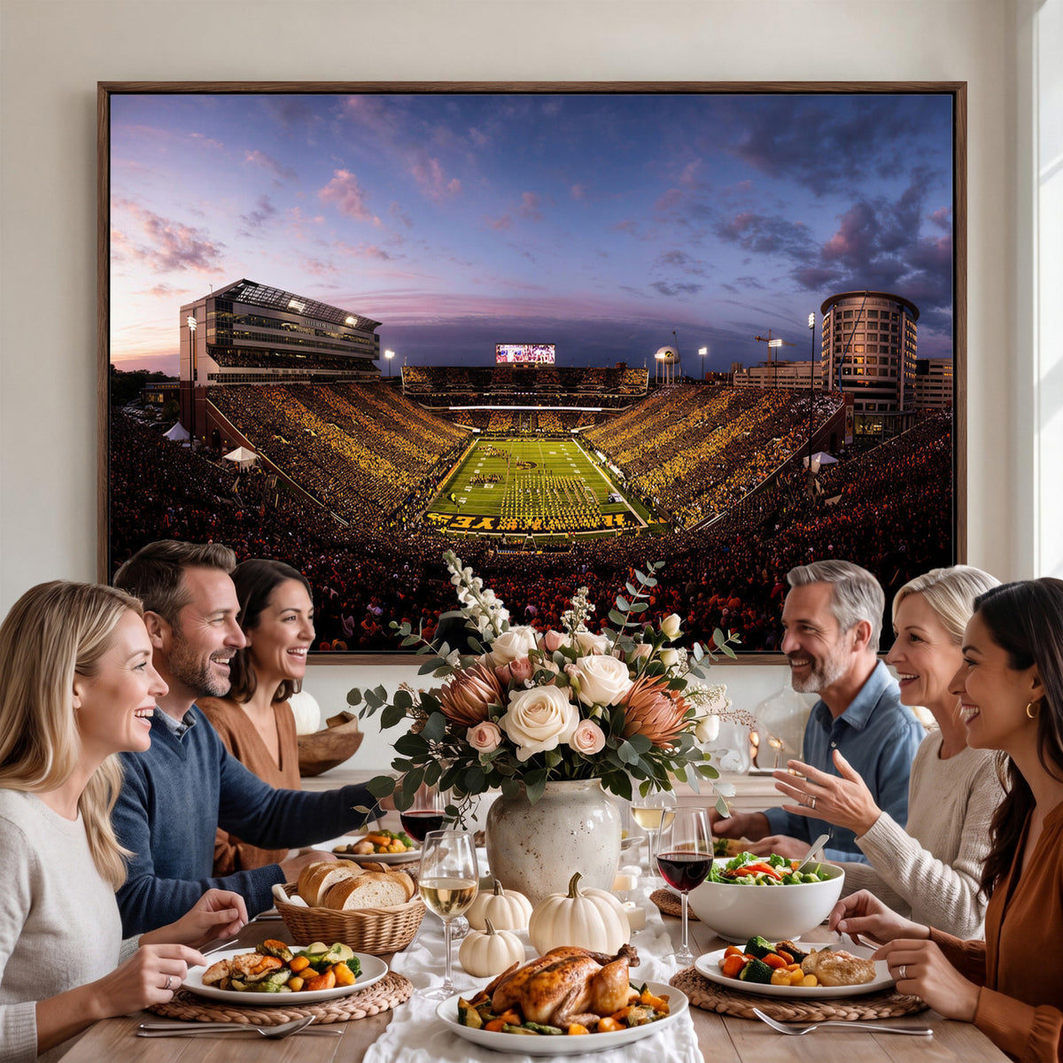 49683861-MGV-CV-36X24 - Stadium Wall Art Canvas Print