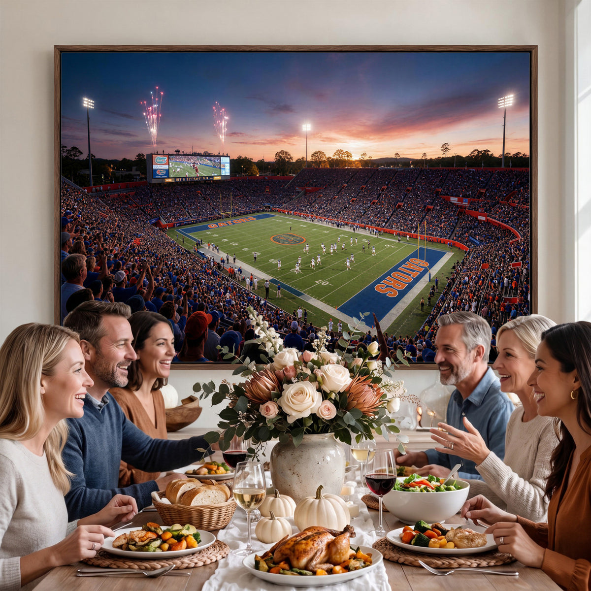 42817292-MGV-CV-36X24 - Stadium Wall Art Canvas Print