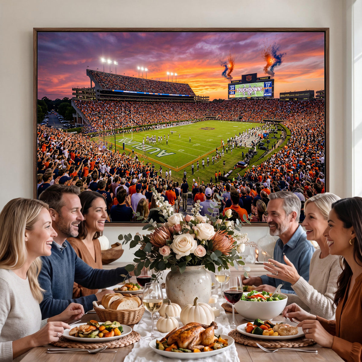 77756715-MGV-CV-36X24 - Stadium Wall Art Canvas Print
