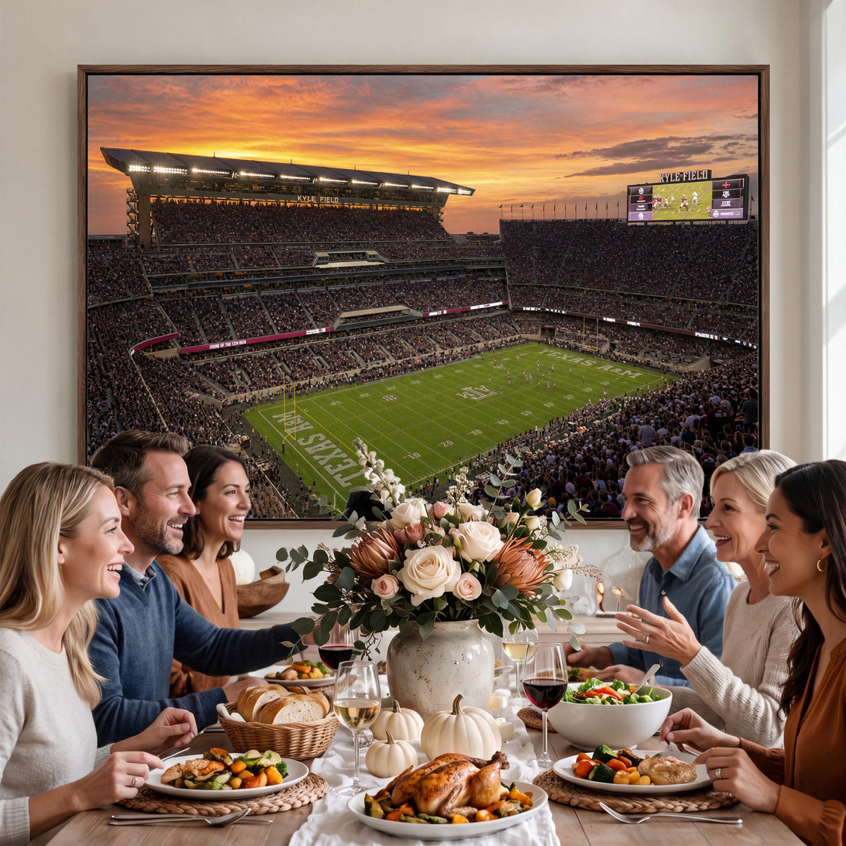 77401853-MGV-CV-36X24 - Stadium Wall Art Canvas Print