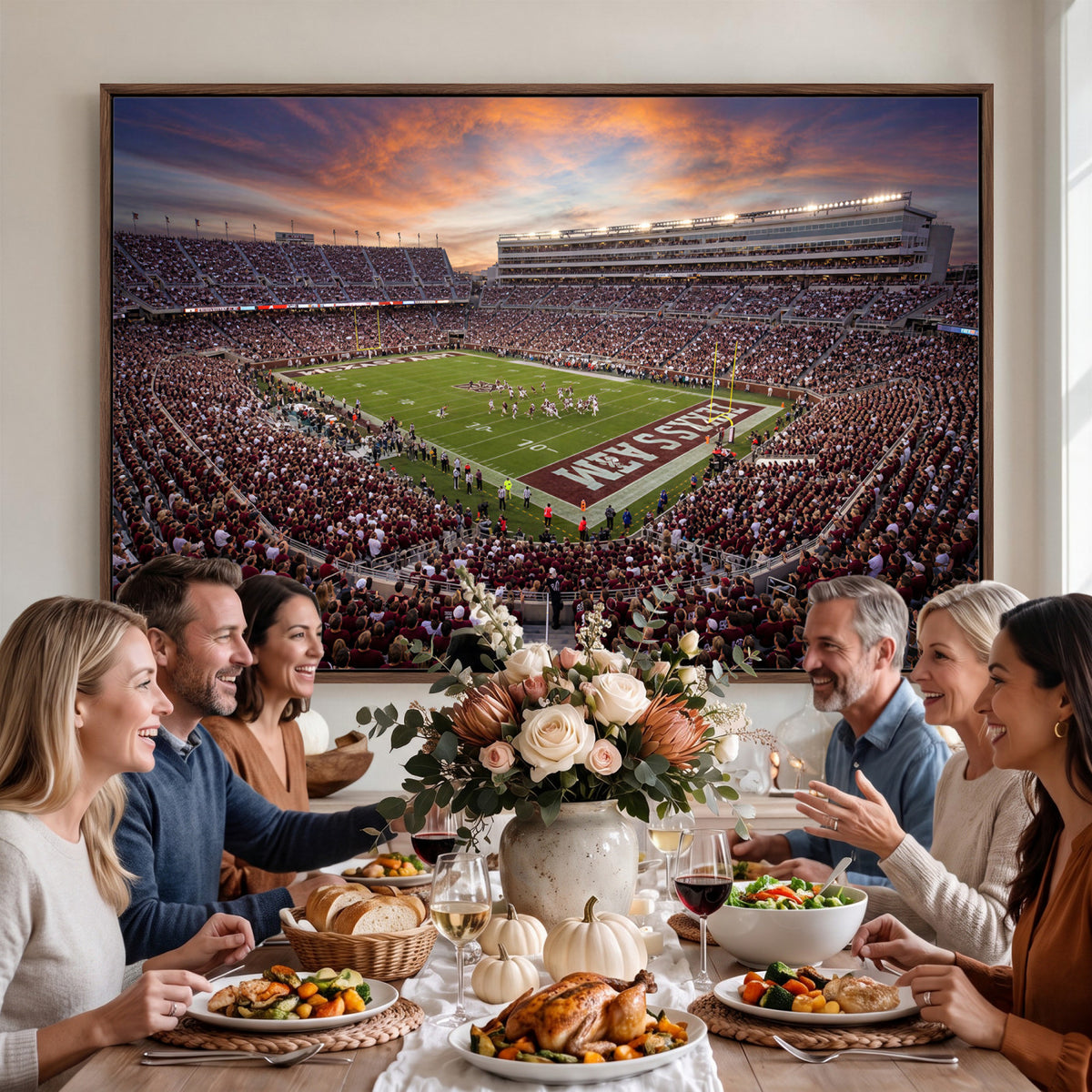 66624578-MGV-CV-36X24 - Stadium Wall Art Canvas Print