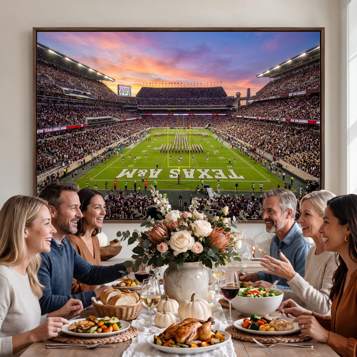 65952219-MGV-CV-36X24 - Stadium Wall Art Canvas Print