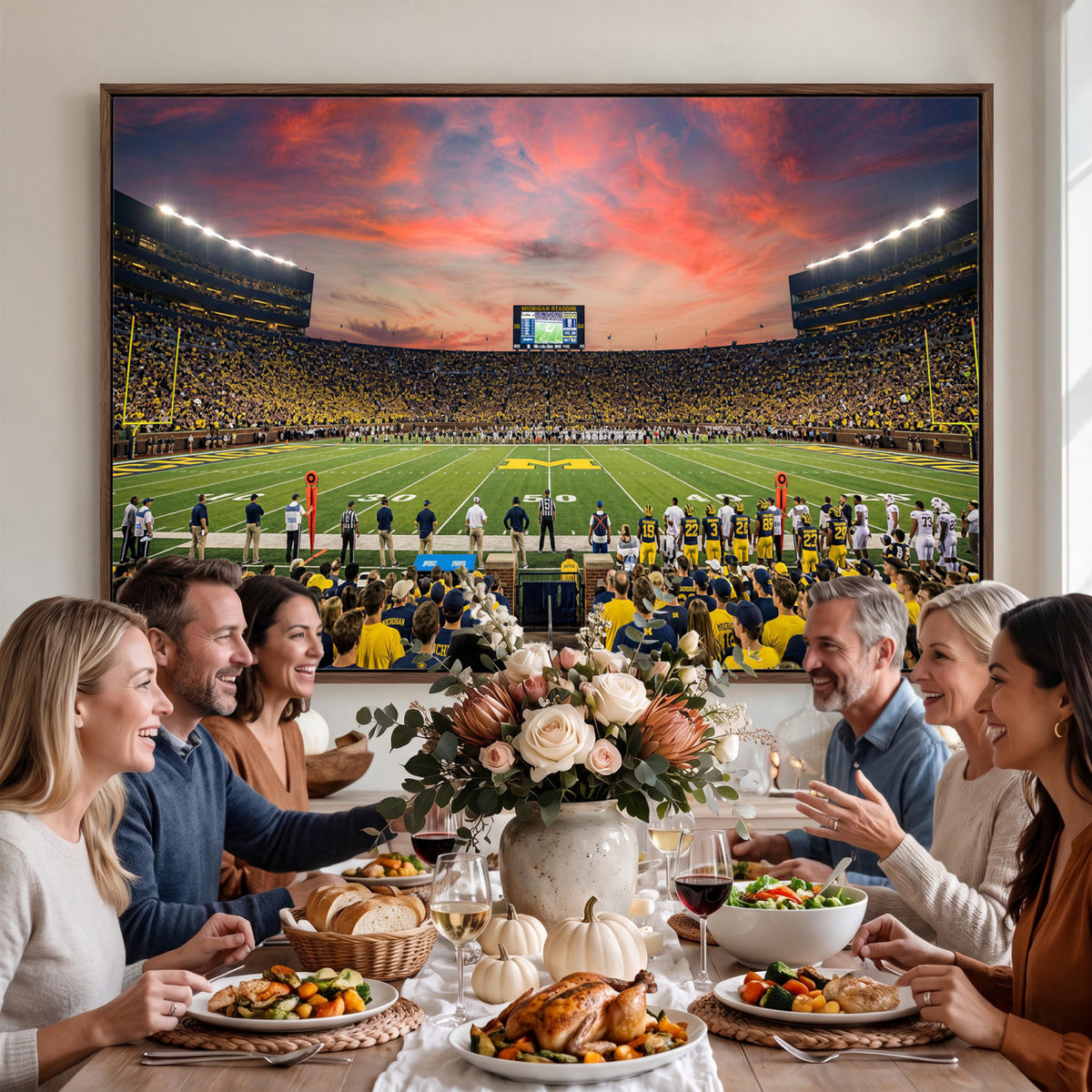 47185949-MGV-CV-36X24 - Stadium Wall Art Canvas Print