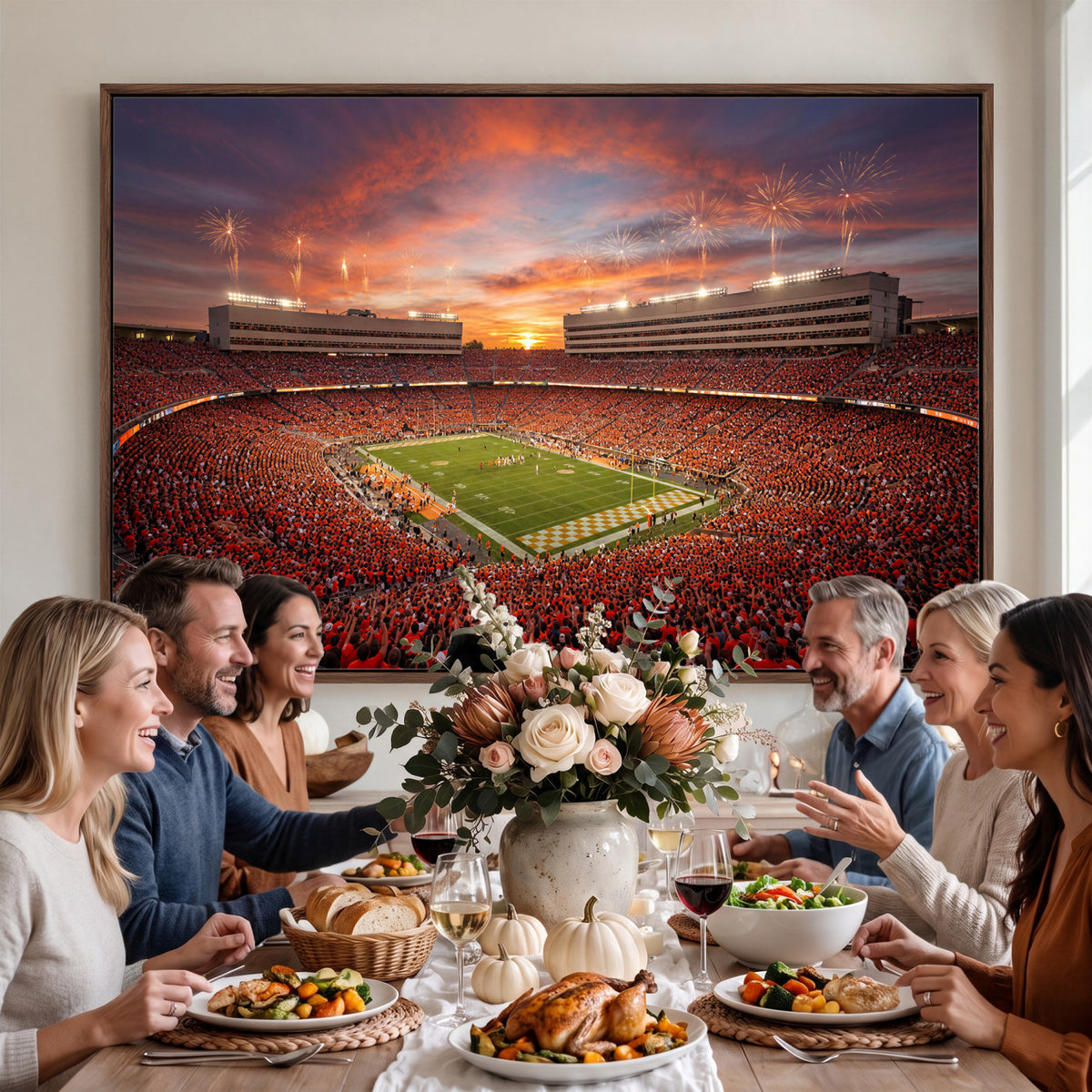 66964685-MGV-CV-36X24 - Stadium Wall Art Canvas Print