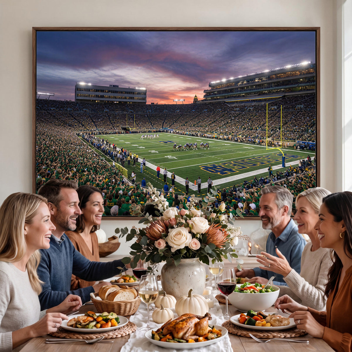 34836892-MGV-CV-36X24 - Stadium Wall Art Canvas Print
