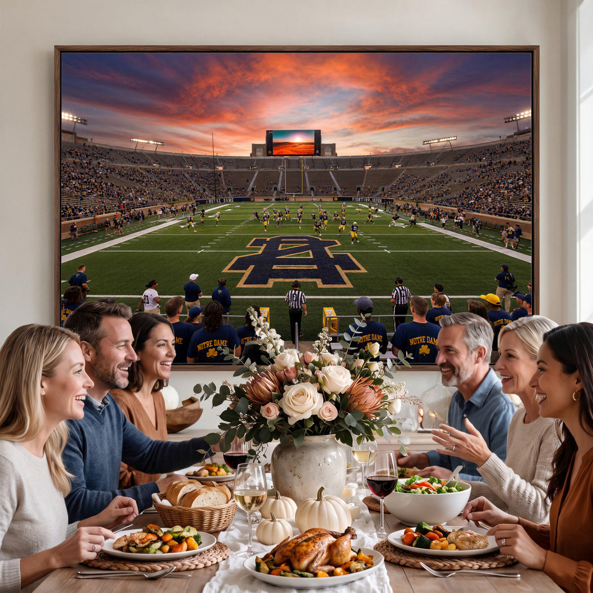 75411323-MGV-CV-36X24 - Stadium Wall Art Canvas Print