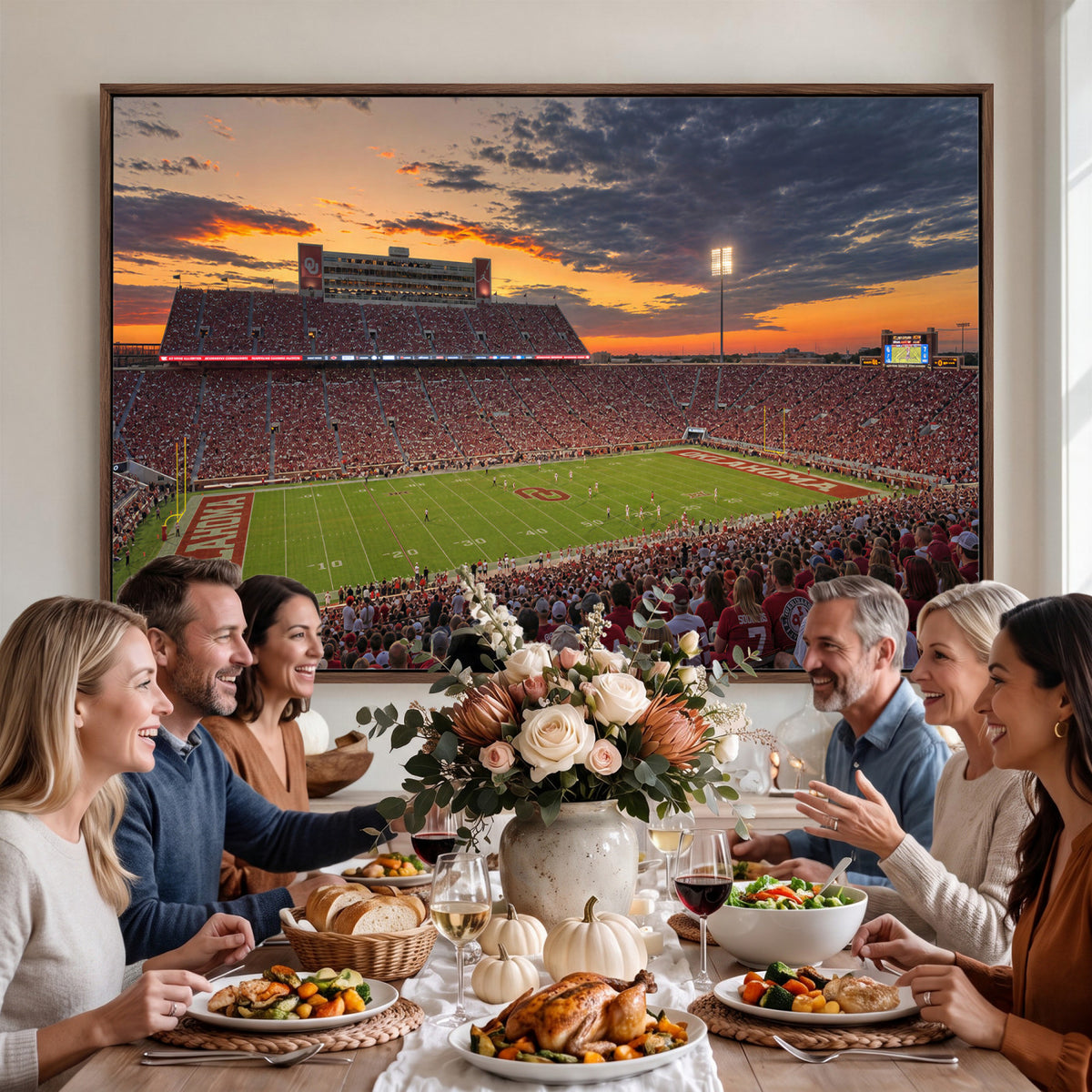 75444407-MGV-CV-36X24 - Stadium Wall Art Canvas Print
