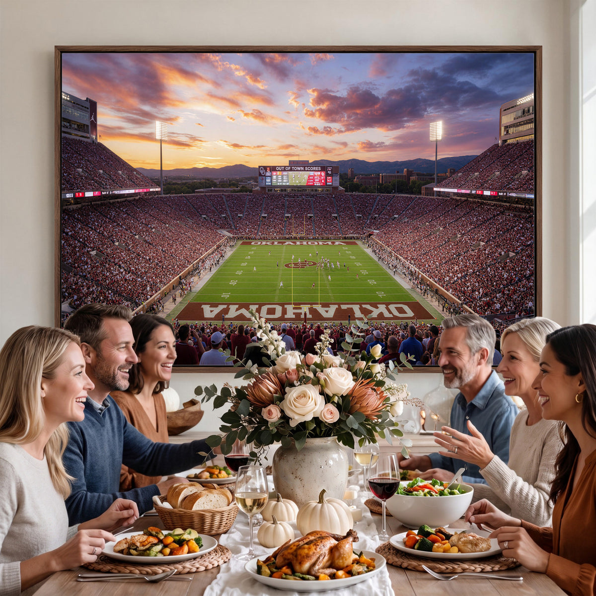 18509931-MGV-CV-36X24 - Stadium Wall Art Canvas Print
