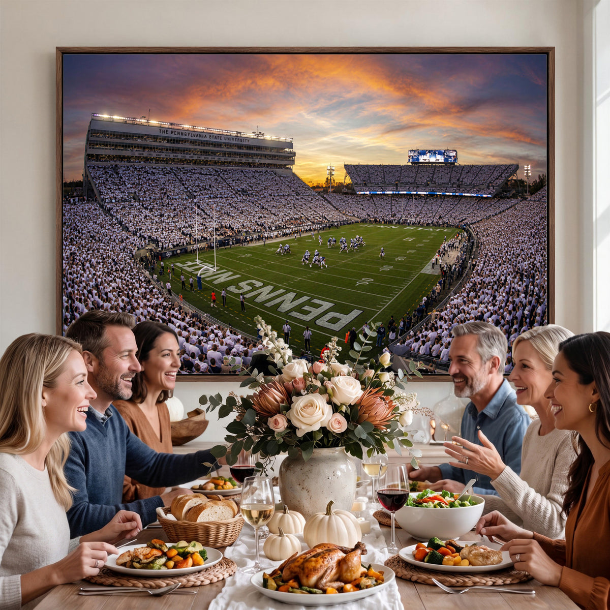 37485833-MGV-CV-36X24 - Stadium Wall Art Canvas Print