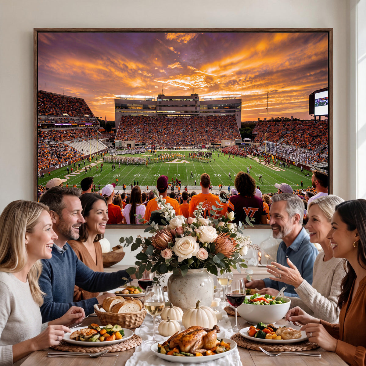 25873880-MGV-CV-36X24 - Stadium Wall Art Canvas Print
