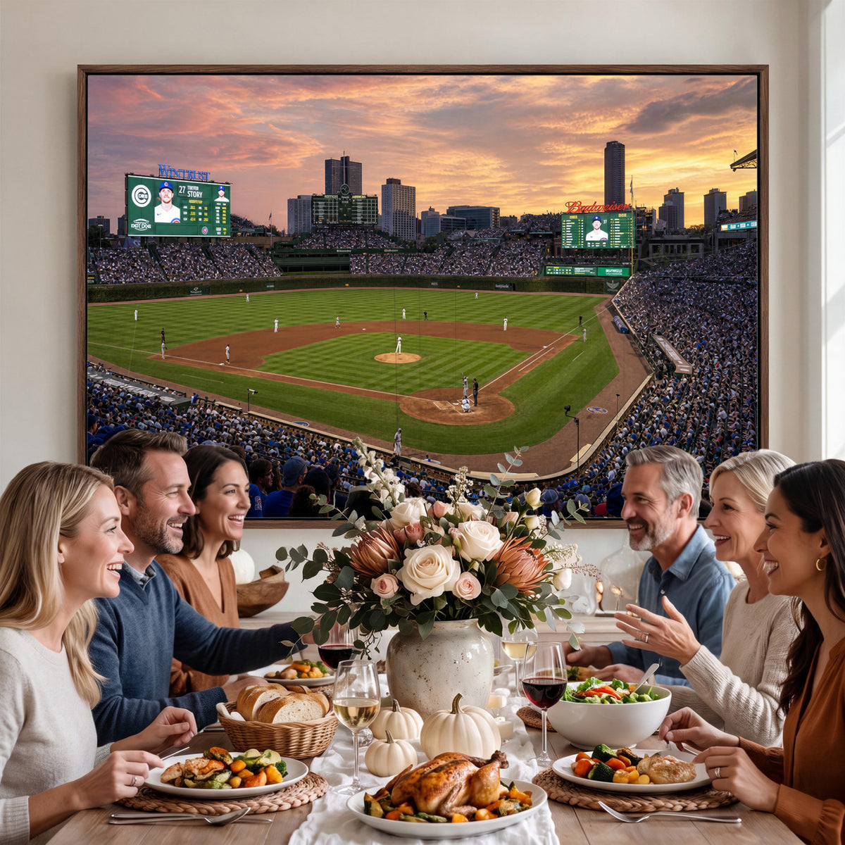 41641466-MGV-CV-36X24 - Stadium Wall Art Canvas Print