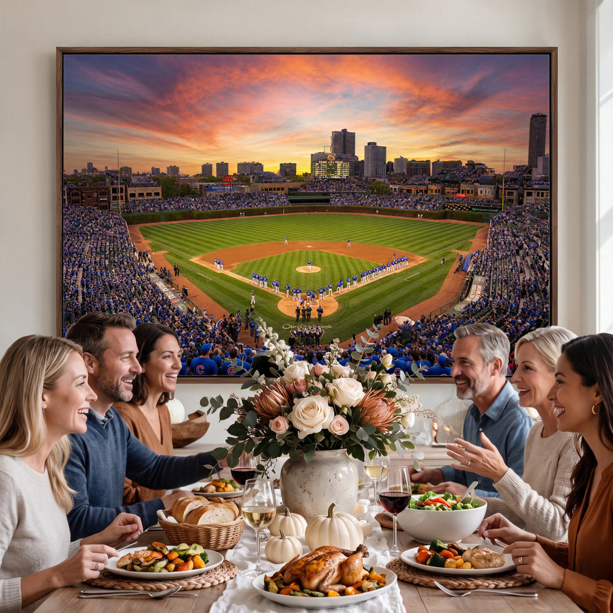 42812246-MGV-CV-36X24 - Stadium Wall Art Canvas Print
